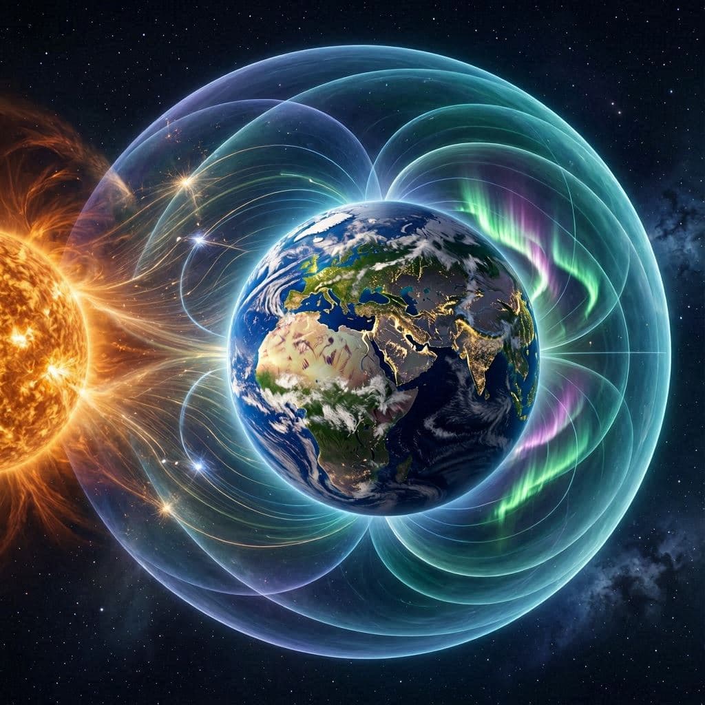 A Quiet Shield Imagined Between Earth and Solar Fury 