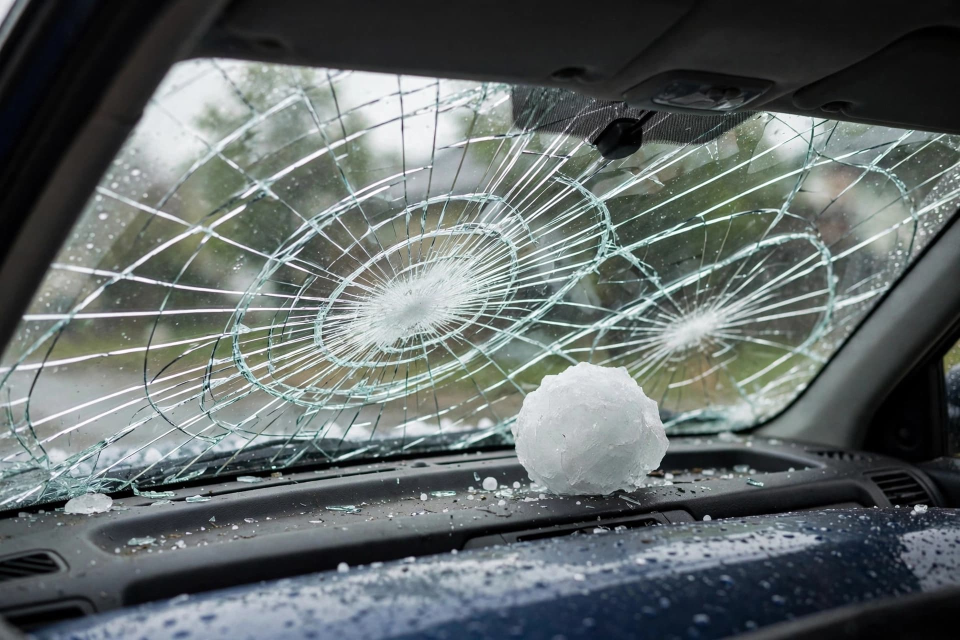 When Hailstones Grow to Grapefruit Size