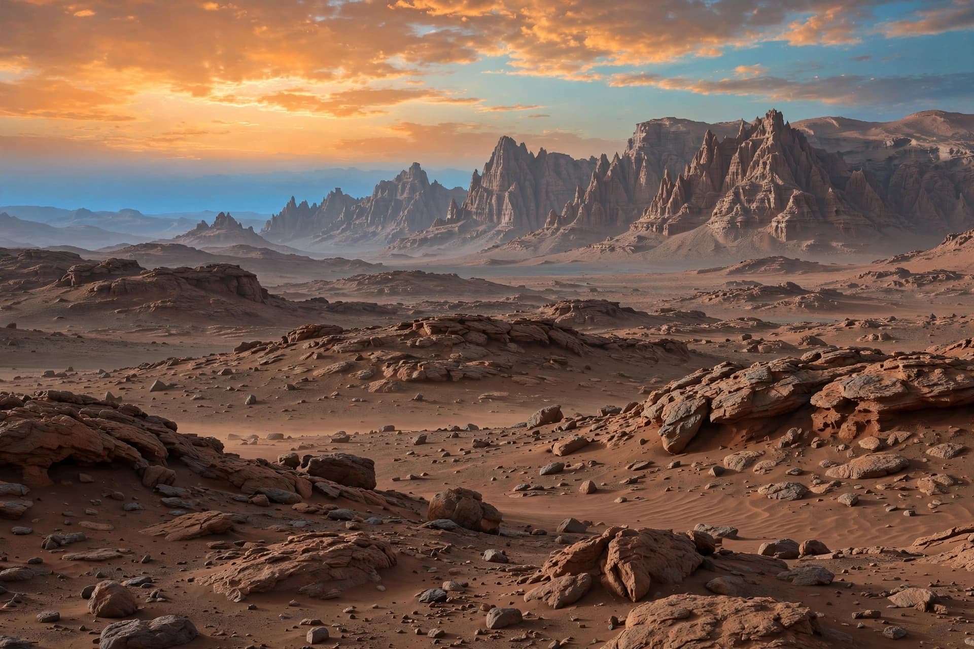 NASA's Curiosity Rover Takes Striking Image of Dawn on Mars