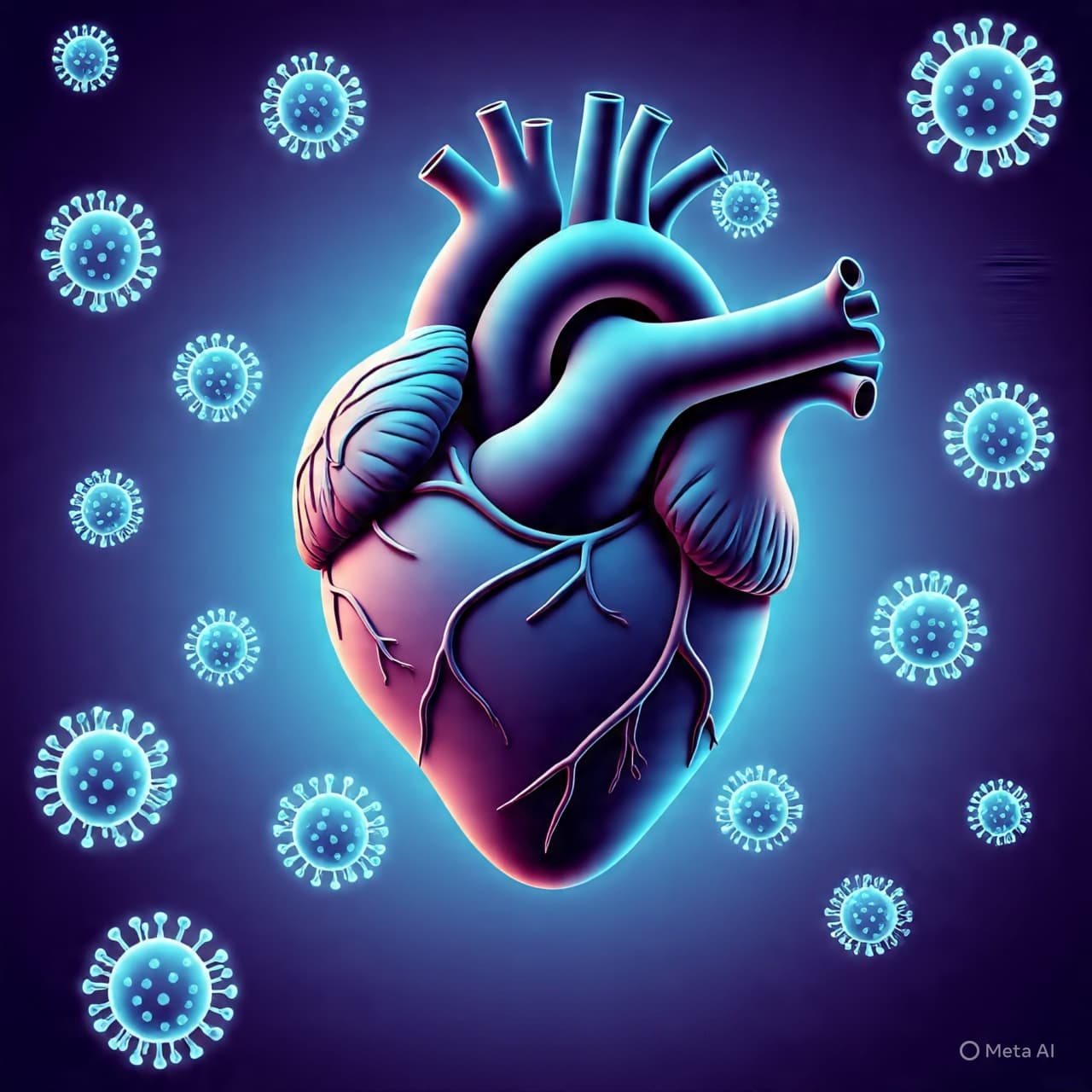 Viral Echoes in the Arteries: How Infection Sets the Stage for a Heart Attack”