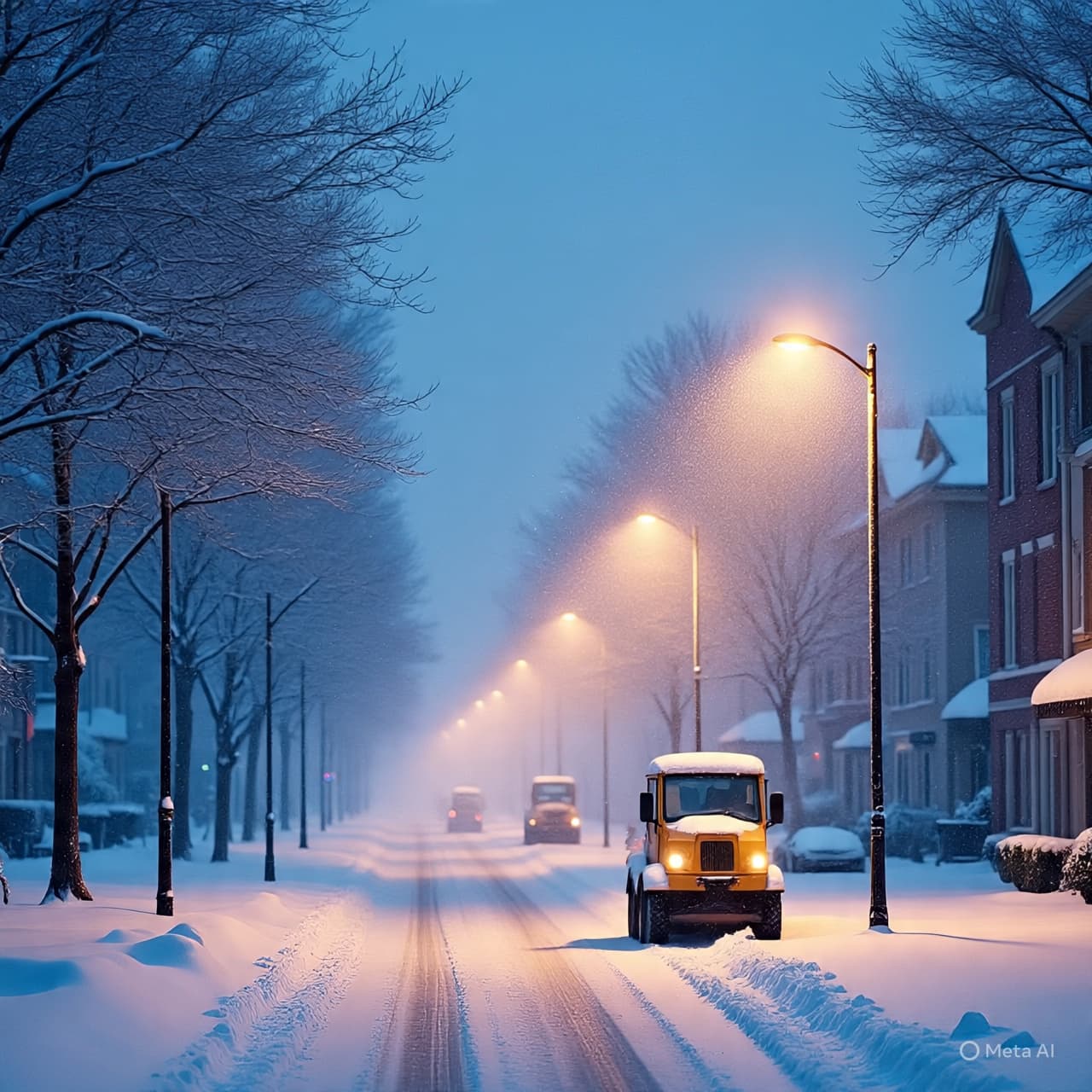 “Snowfall and Stillness: Winter Pauses Montreal’s Rhythm”