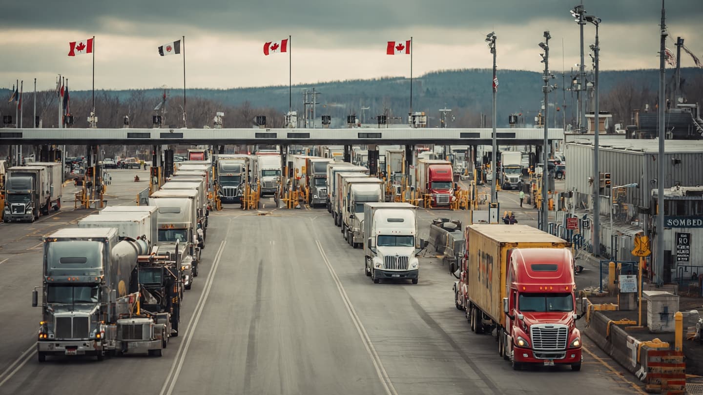Across a Shared Border, Trade Seeks a New Balance