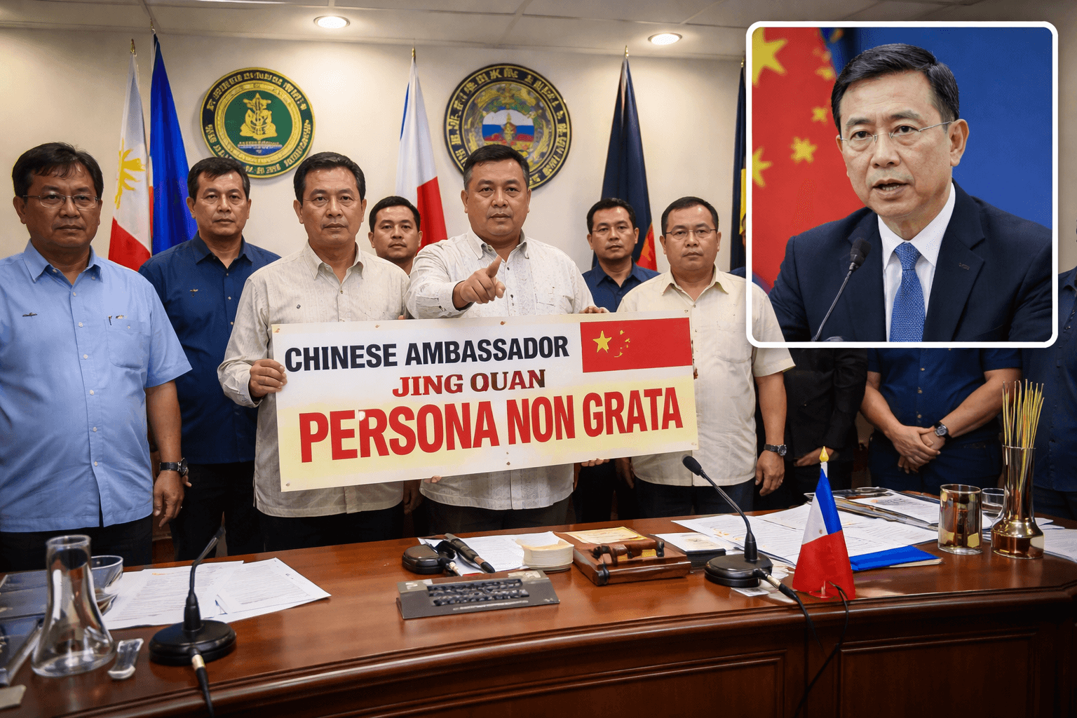 Tensions Escalate in West Philippine Sea: Palawan Municipality Declares Chinese Ambassador Persona Non Grata