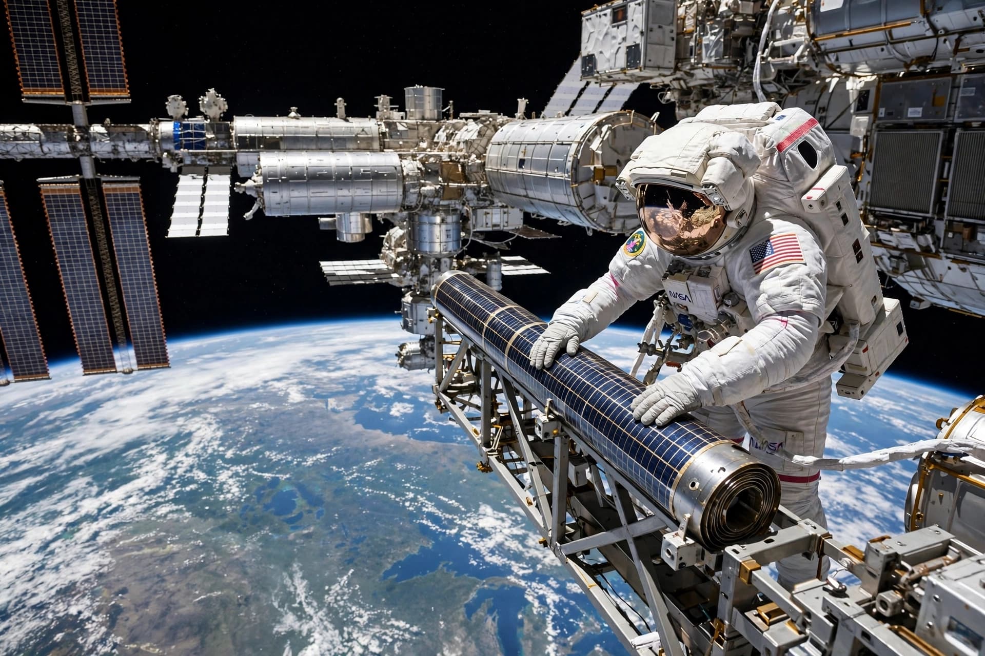 The Solar Arrays That Will Outlast the Station.