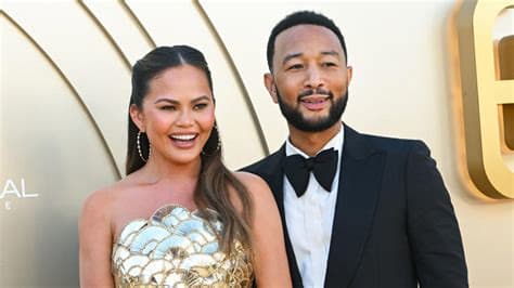 John Legend and Chrissy Teigen Dazzle in Aisté Hong at The Gold House Annual Gold Gala