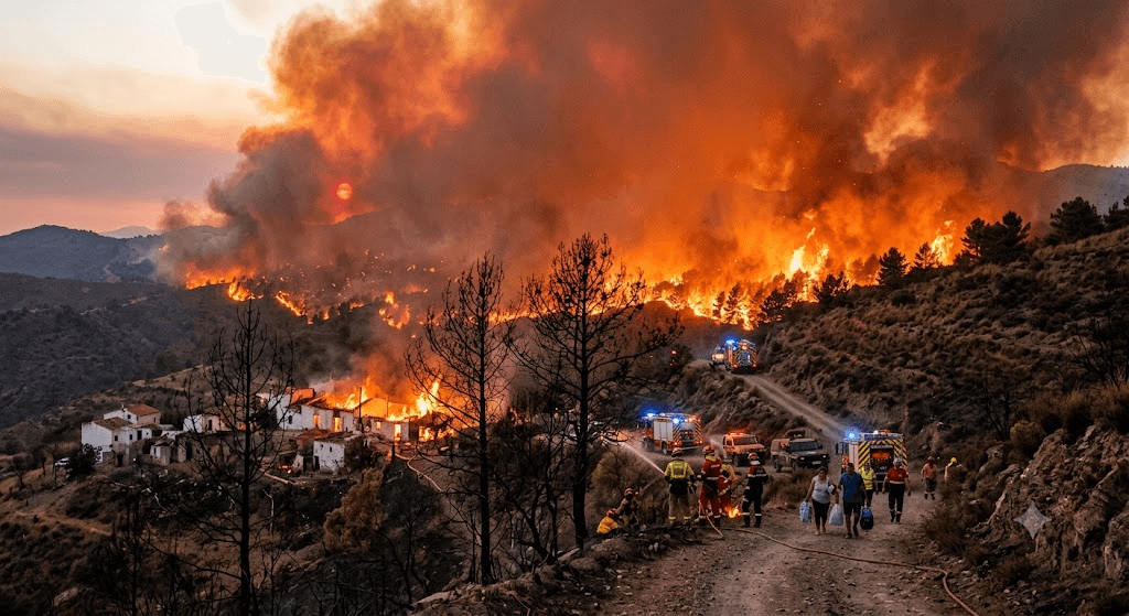 Tragedy in Spain: 12 Dead as Intense Heatwave Ignites Catastrophic Wildfires