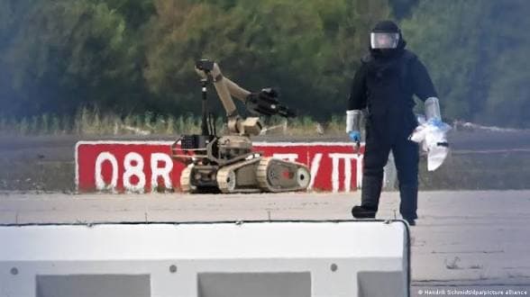 Explosive Drone Found at Leipzig/Halle Airport in Germany