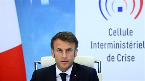 Macron Accuses Foreign Leaders of Exploiting France’s Riots