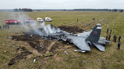 Tragedy in Kaliningrad: Russian Military Su-30SM Jet Downed in Chernyakhovsk