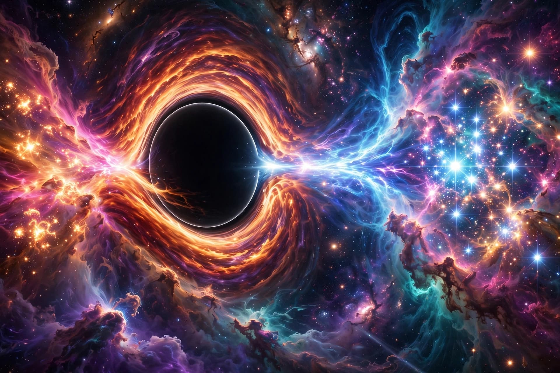 From destroyers to creators: The surprising role of black holes