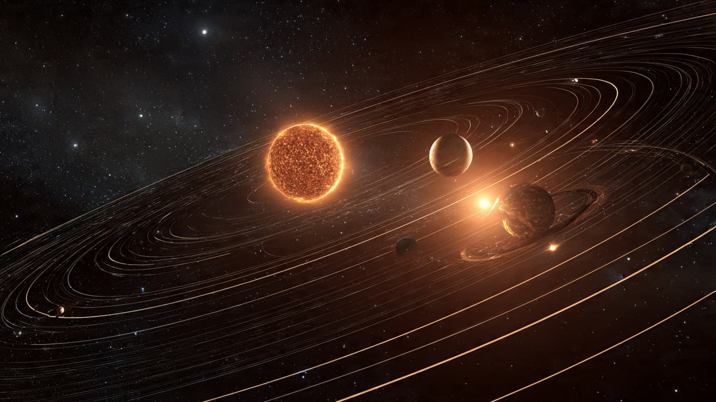 A Brown Dwarf Has Changed the Rhythm of a Distant Planetary Dance