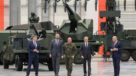 Poland and Slovakia Sign Defense Pact on Artillery Shells and Counter-Drone Systems