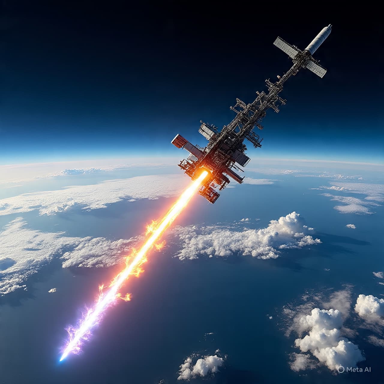 When a Space Traveler Comes Home: The Quiet Descent of a NASA Probe After Fourteen Years in Orbit