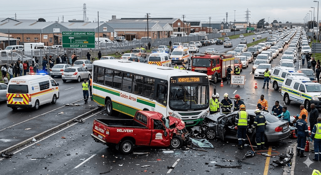 Tragedy on Robert Sobukwe Road: Two Killed, Multiple Injured in Horrific Multi-Vehicle Crash