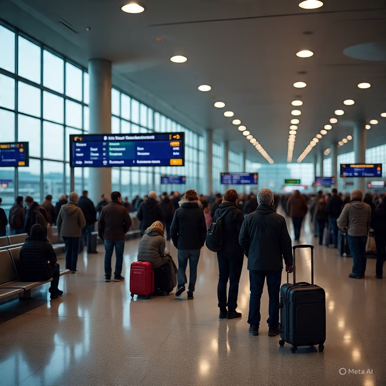 When the Sky Closed: Travelers Between Departure and Uncertainty