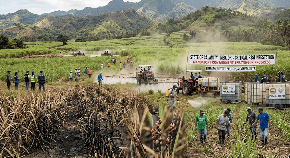 Agricultural Crisis: Negros Oriental Declares State of Calamity After Devastating Insect Infestation