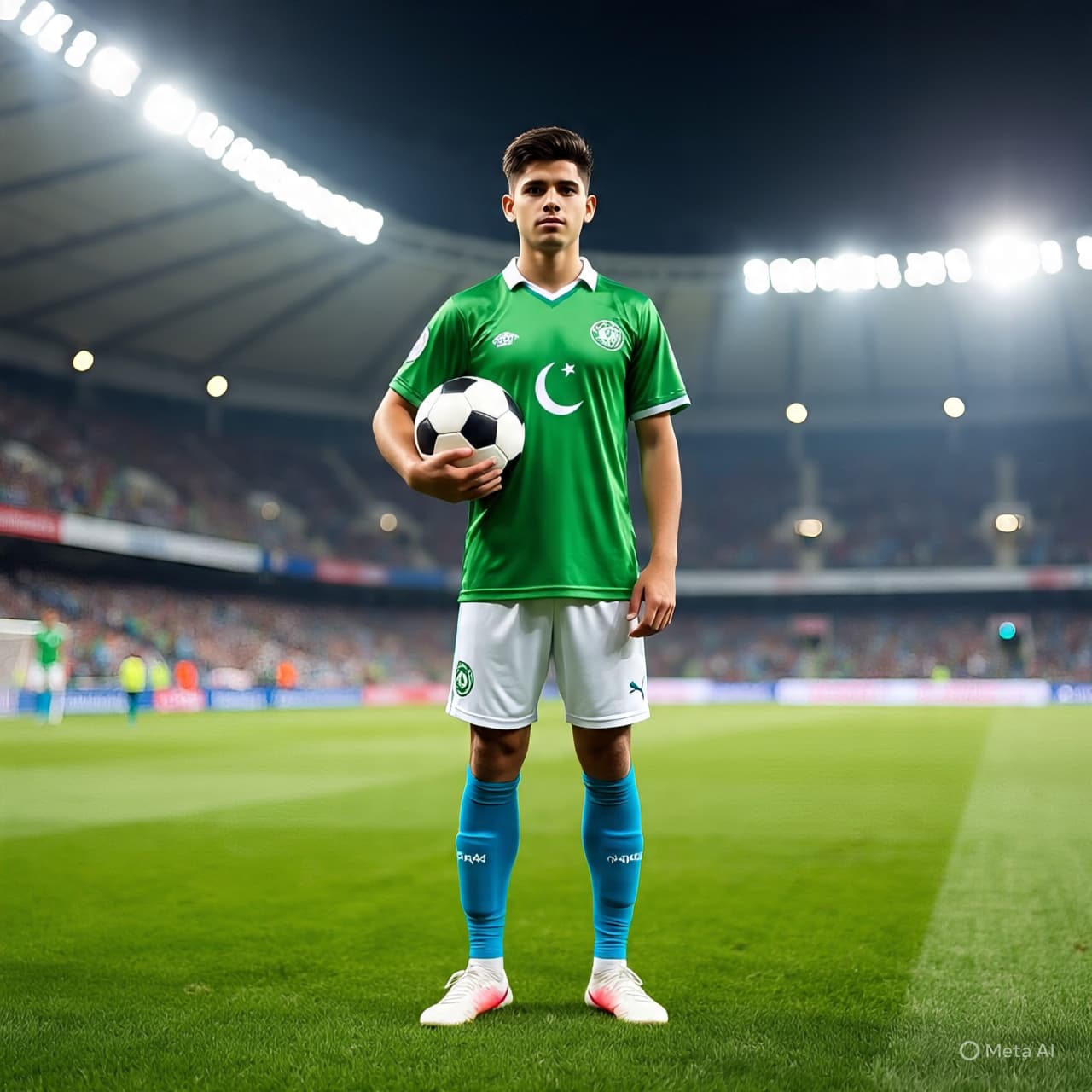 “From War’s Shadow to Football’s Horizon: The Rise of Pakistan’s Hopeful Striker”
