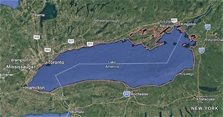 Google Maps Will Show “Lake America” in U.S., Not “Lake Ontario”