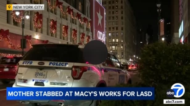 SoCal Woman Stabbed Multiple Times in NYC Macy's Bathroom While Changing Baby's Diaper