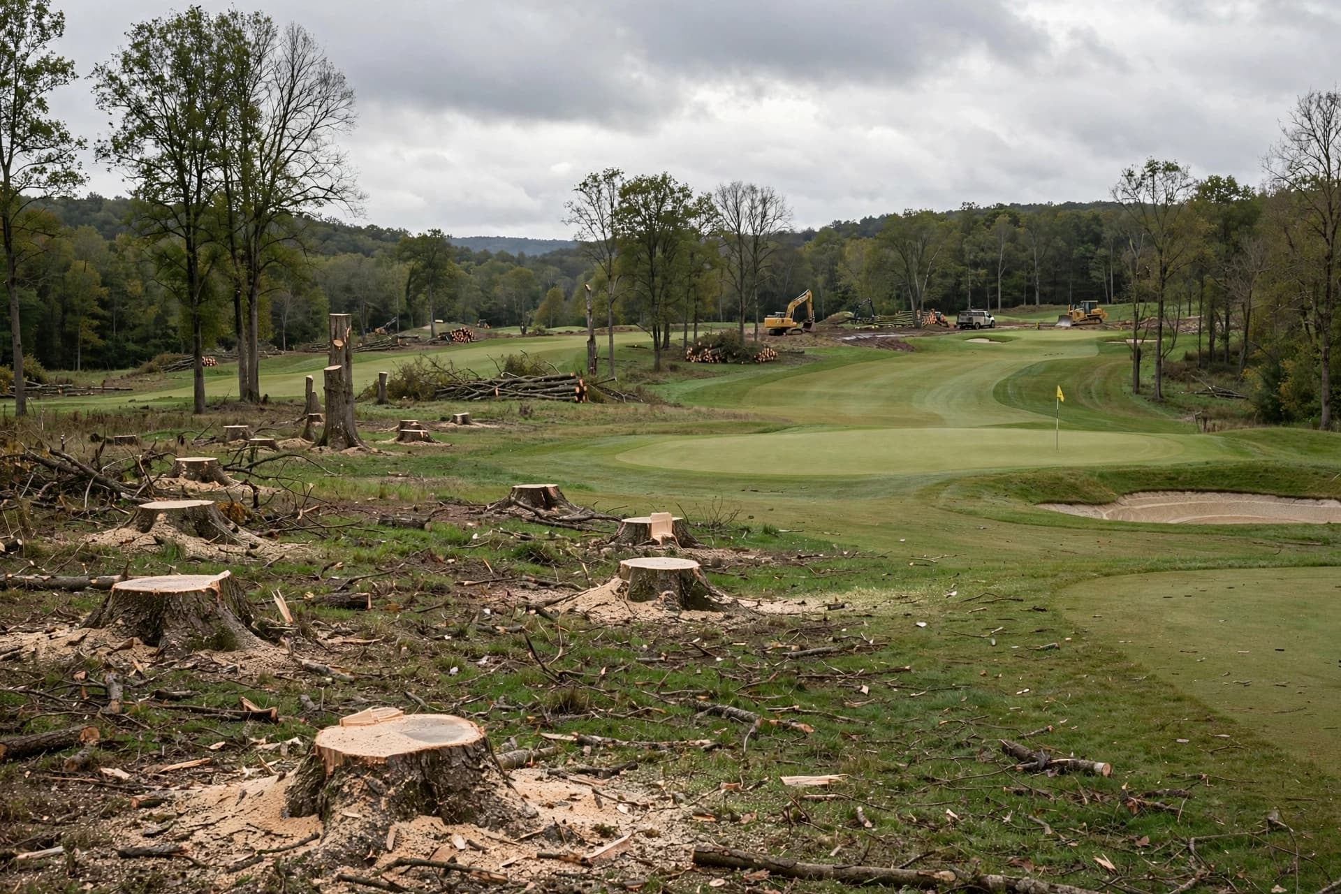 In Washington, a Golf Course Became a Test of Credibility