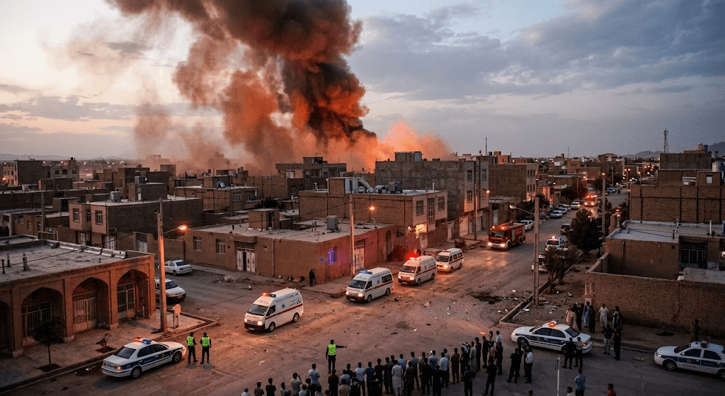 Loud Explosion Rocks Iranian City of Zahedan, Triggering Emergency Response