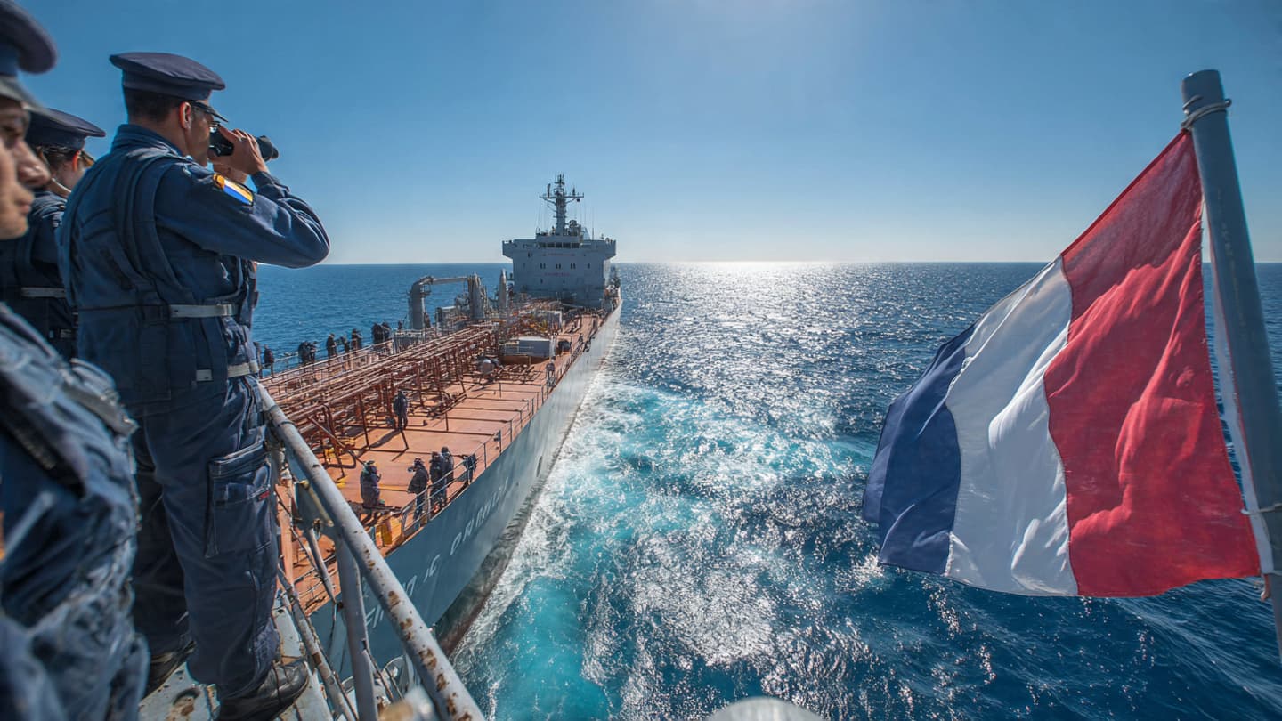 French Navy Seizes Another Tanker Linked to Russia's Shadow Fleet