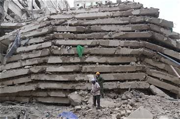 Many Feared Trapped as Tall Building Collapses in Kenya