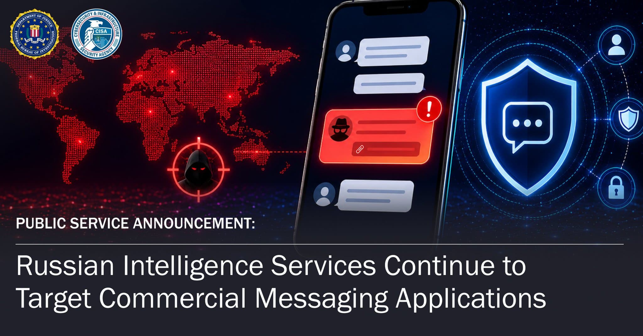 U.S. warns of Russian phishing campaign targeting commercial messaging apps