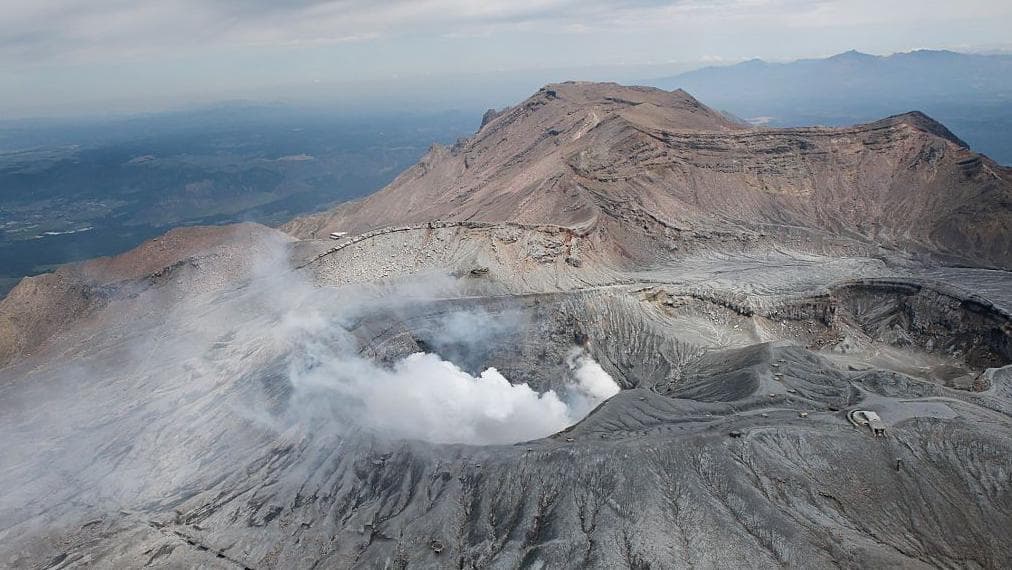 Tourist Helicopter Goes Missing Near Volcano in Japan