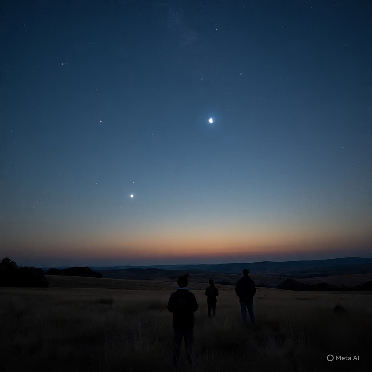 “Six Orbs in Harmony: Looking Up at the Celestial Dance This February”