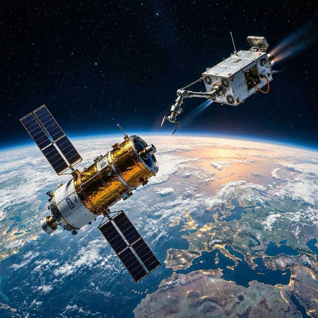 When a Faithful Telescope Nears Earth's Edge, Science Finds Another Chance.