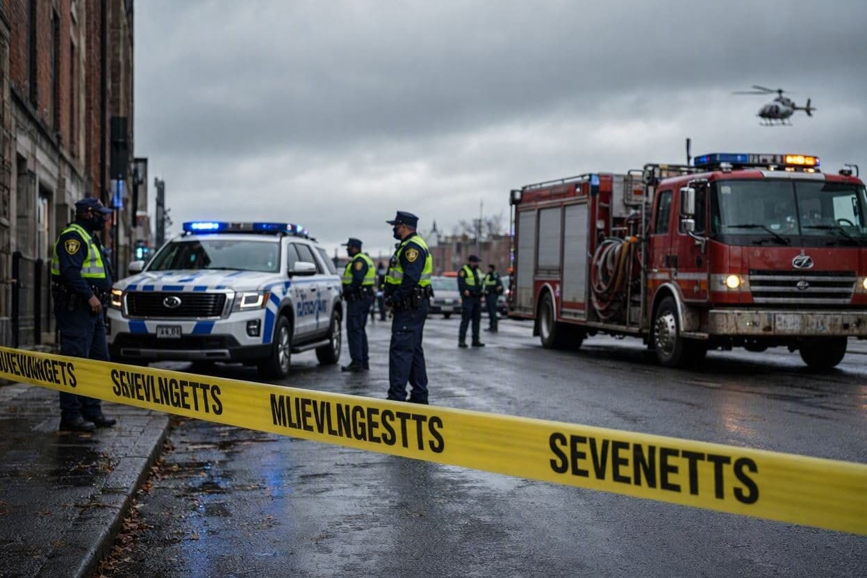 Driver arrested in bus crash preceding deadly helicopter fall