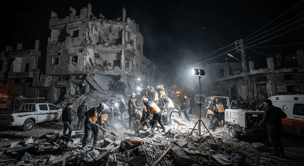 Nighttime Strike: Jordanian Airstrikes Hit Multiple Sites in Daraa, Leaving 7 Civilians Dead