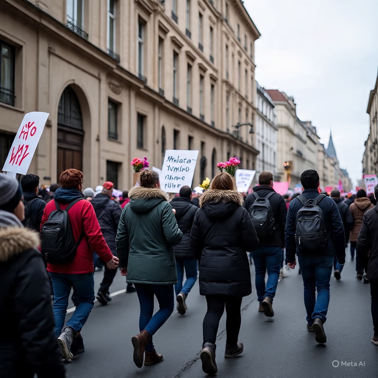 “When Silence Walks the Streets: A City’s Steps Between Mourning and Meaningful Calm.”