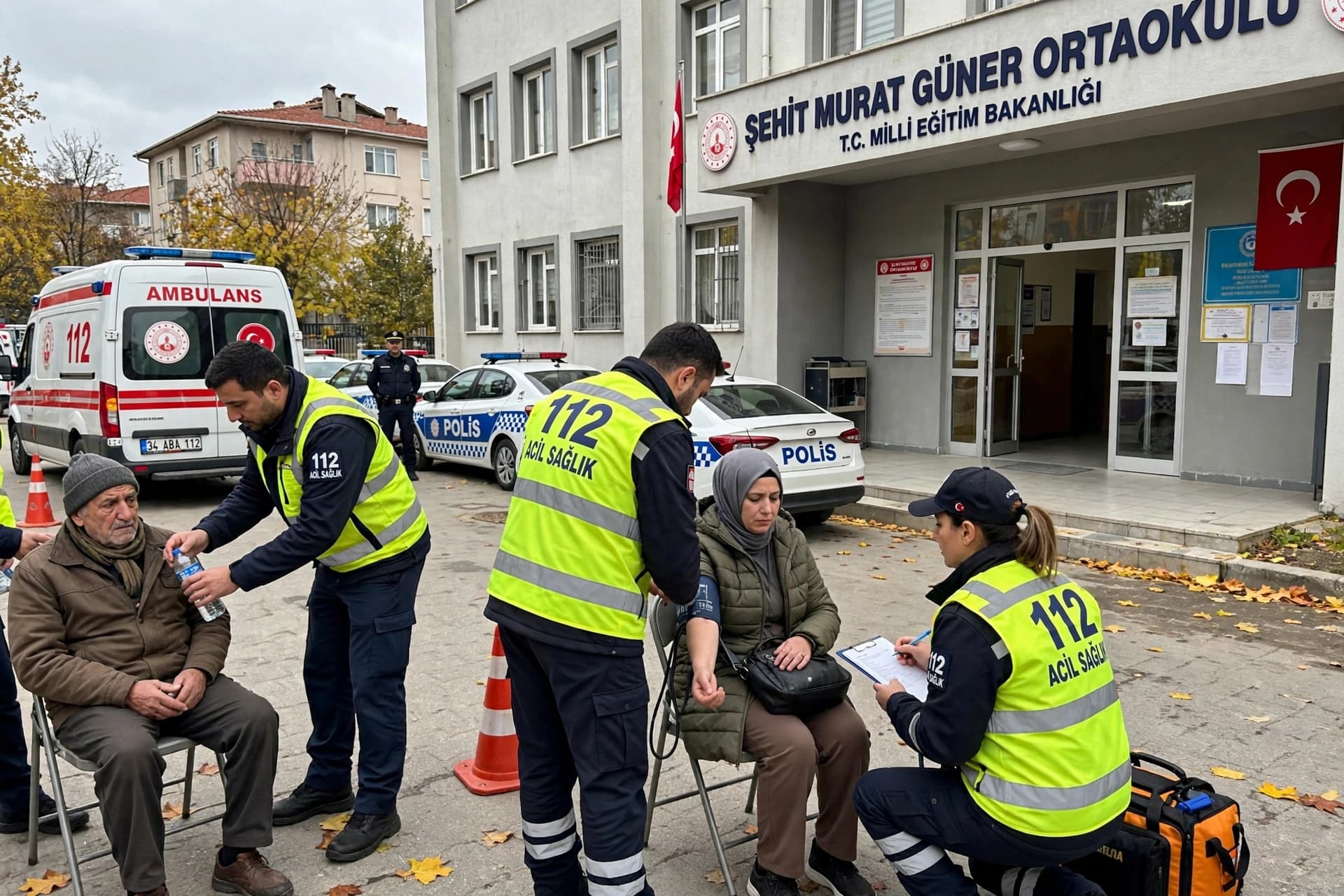 Outside a Turkish School, Gunfire Leaves Eleven Injured and Brings a Quiet Morning to a Sudden Halt
