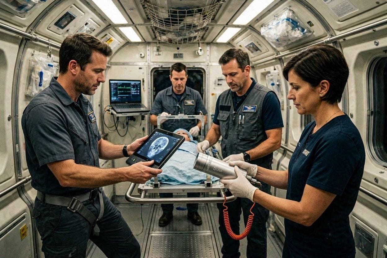 Medicine Finds a New Horizon Beyond Earth's Hospitals