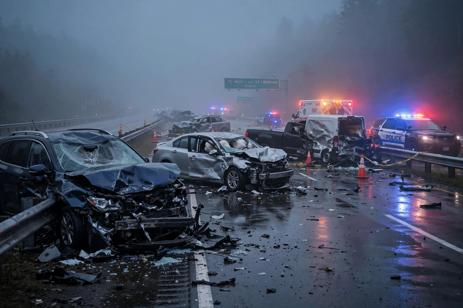 Uruguay Highway Disaster: Three Confirmed Dead After Three-Vehicle Pile-up Near Major City Today