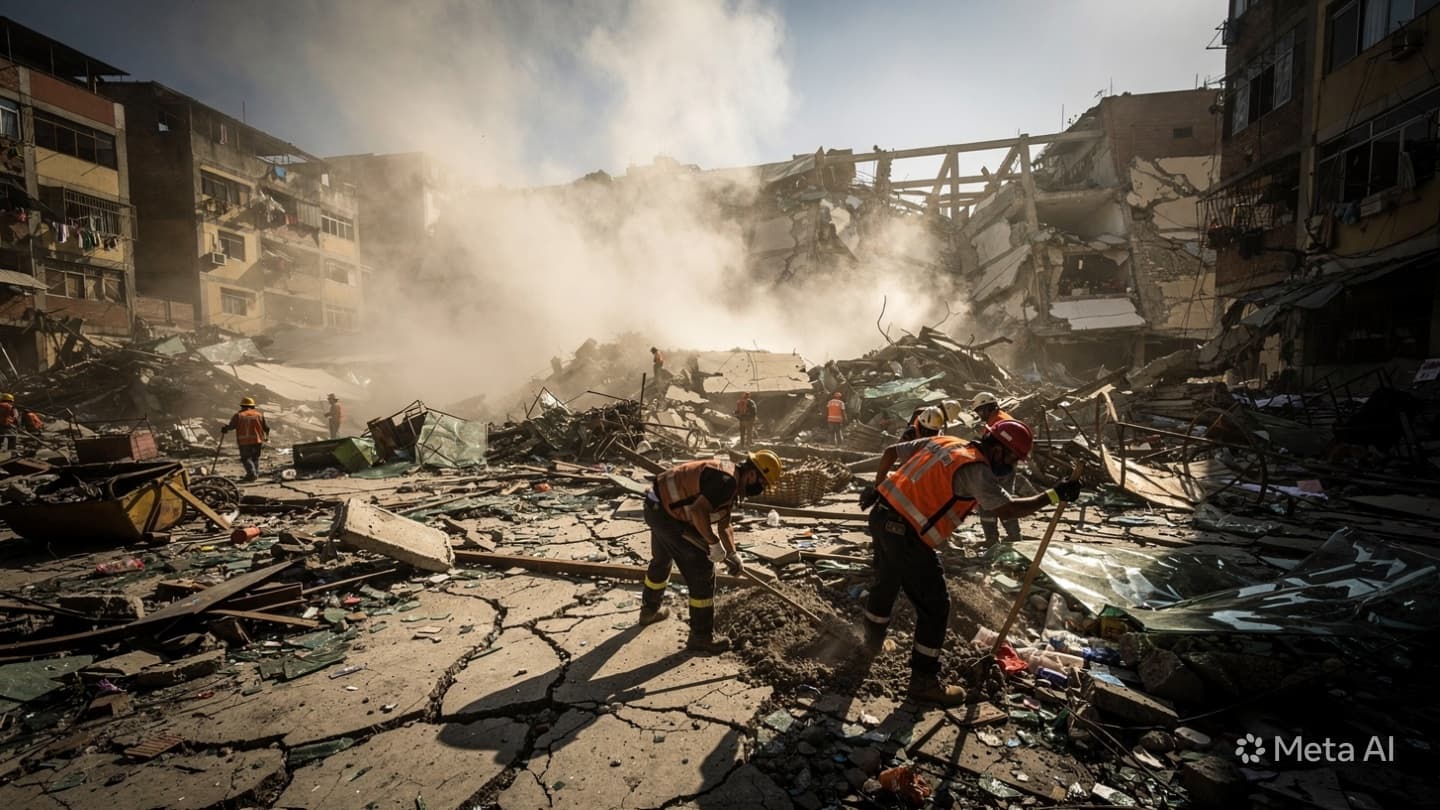 Caracas Earthquake Toll Mounts: Thirty-Two Confirmed Dead as Search Efforts Continue Through The Night
