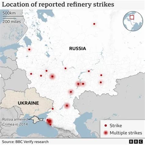 Ukraine Strikes Russia's Yaroslavl Oil Refinery 4 Times in a Month, Zelensky Confirms