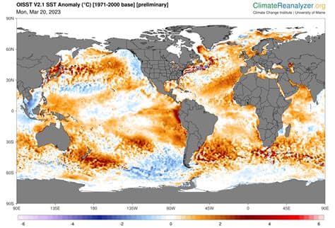 Earth’s Oceans Reach Their Hottest Temperature Ever Recorded