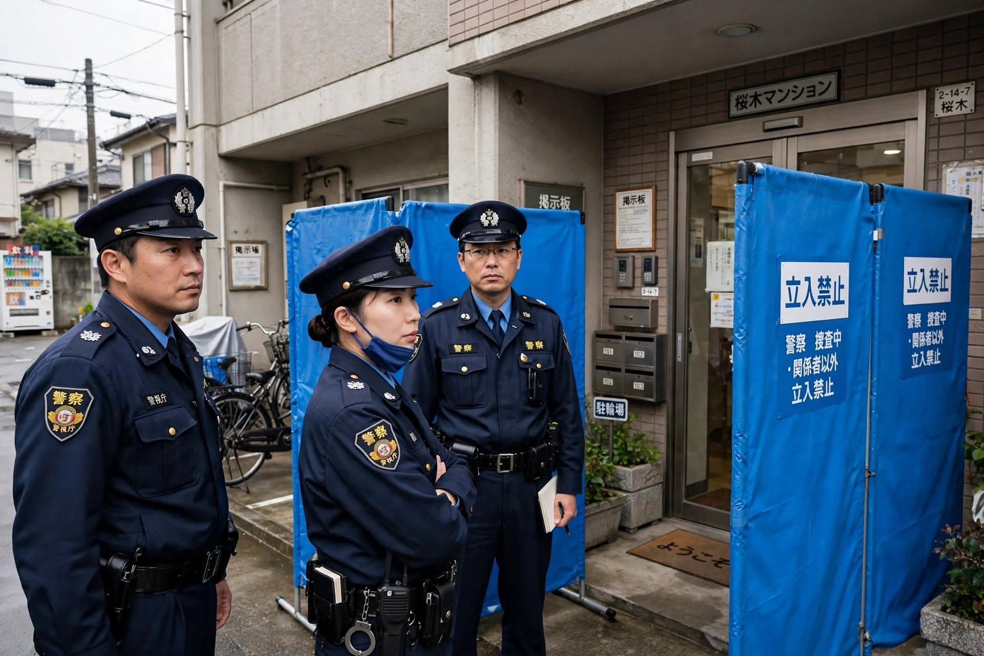 Tokyo domestic homicide: Resident arrested after violent altercation leaves wife dead inside home