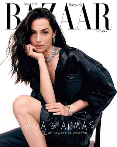 Ana de Armas Brings Mystery to Harper’s Bazaar España’s November 2026 Covers