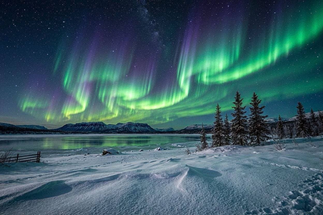 A Celestial Gift: The Aurora Visits Ten States This Tuesday