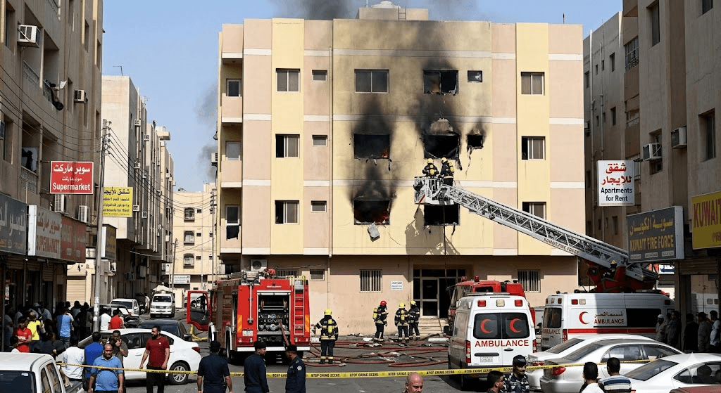 Tragedy in Farwaniya: One Dead, Two Injured After Afternoon Apartment Fire