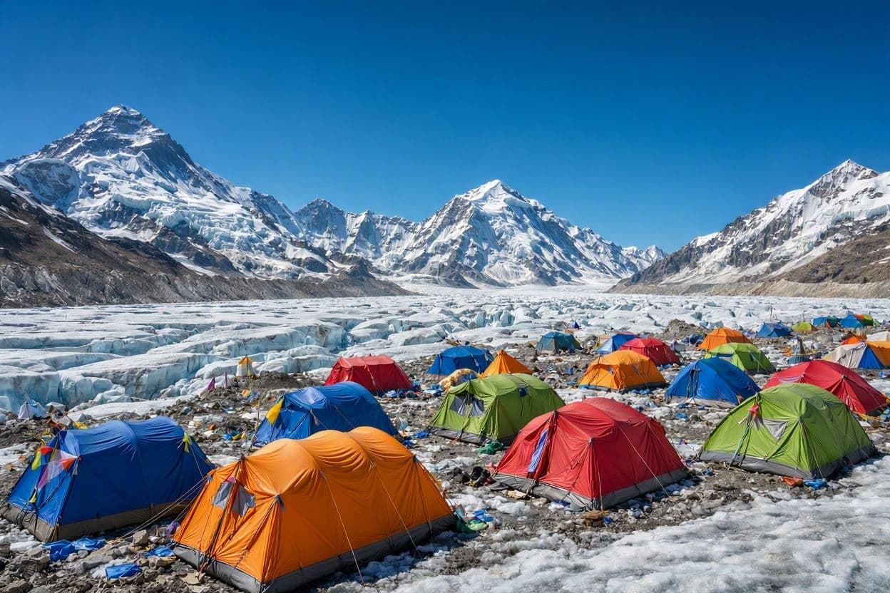 Urine and ice: An unexpected equation on the roof of the world.