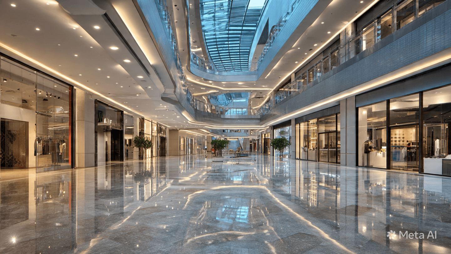 Shadows on the Mall Floor: A Night of Uncertain Skies and Silence in Tsim Sha Tsui