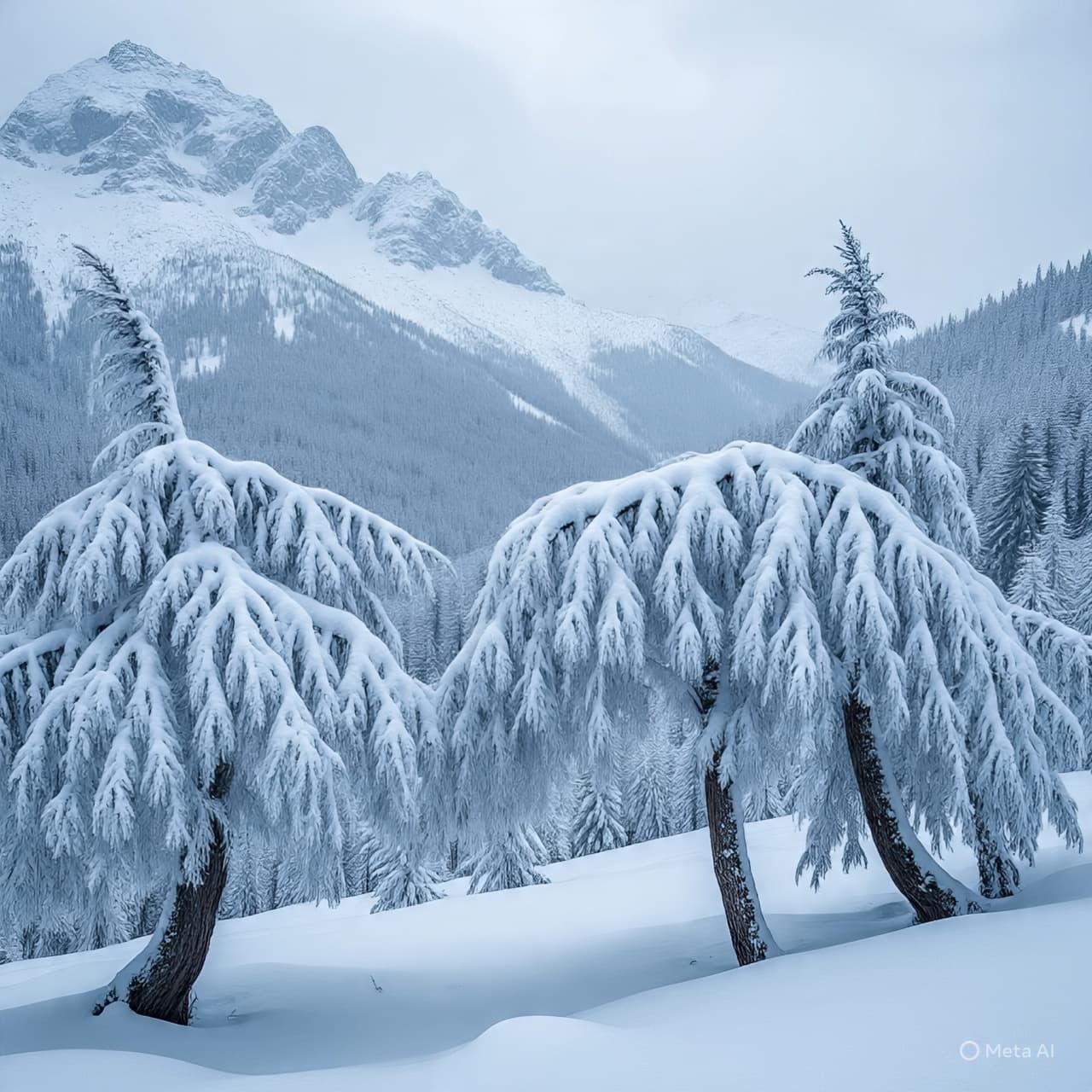 “Two Feet of Snow and the Whisper of 100‑Mile Winds: Winter Reminds Us of Its Power”