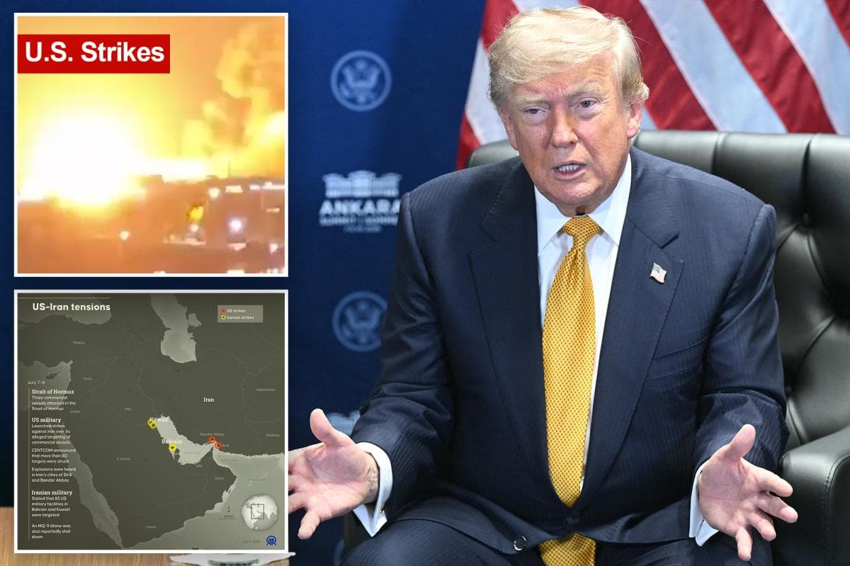 Trump Vows Tougher Military Action Against Iran After Ending Negotiations