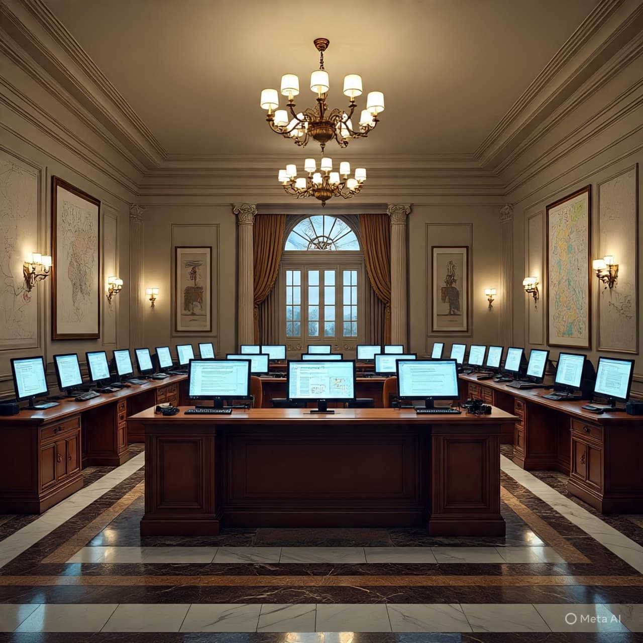 A Resort That Became a Situation Room