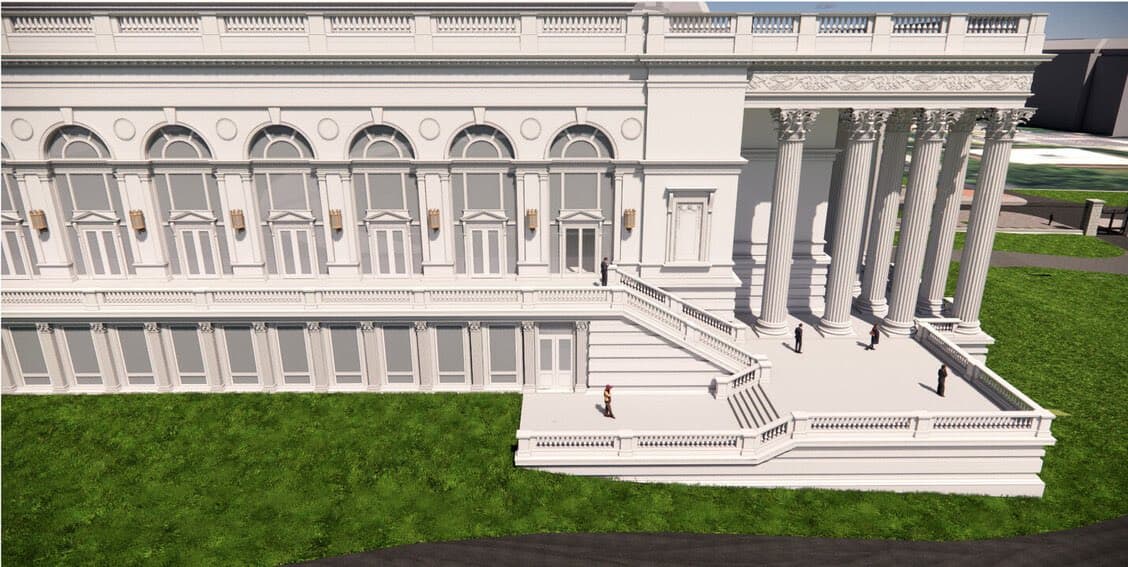 White House Unveils Grand National Security Facility and Ballroom Project as Trump Says Landmark Expansion Is Progressing on Schedule